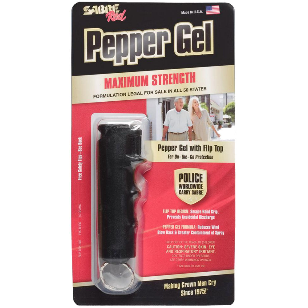 security equipment - Ruger - RUGER FLIPTOP PEPPER GEL - BLACK for sale