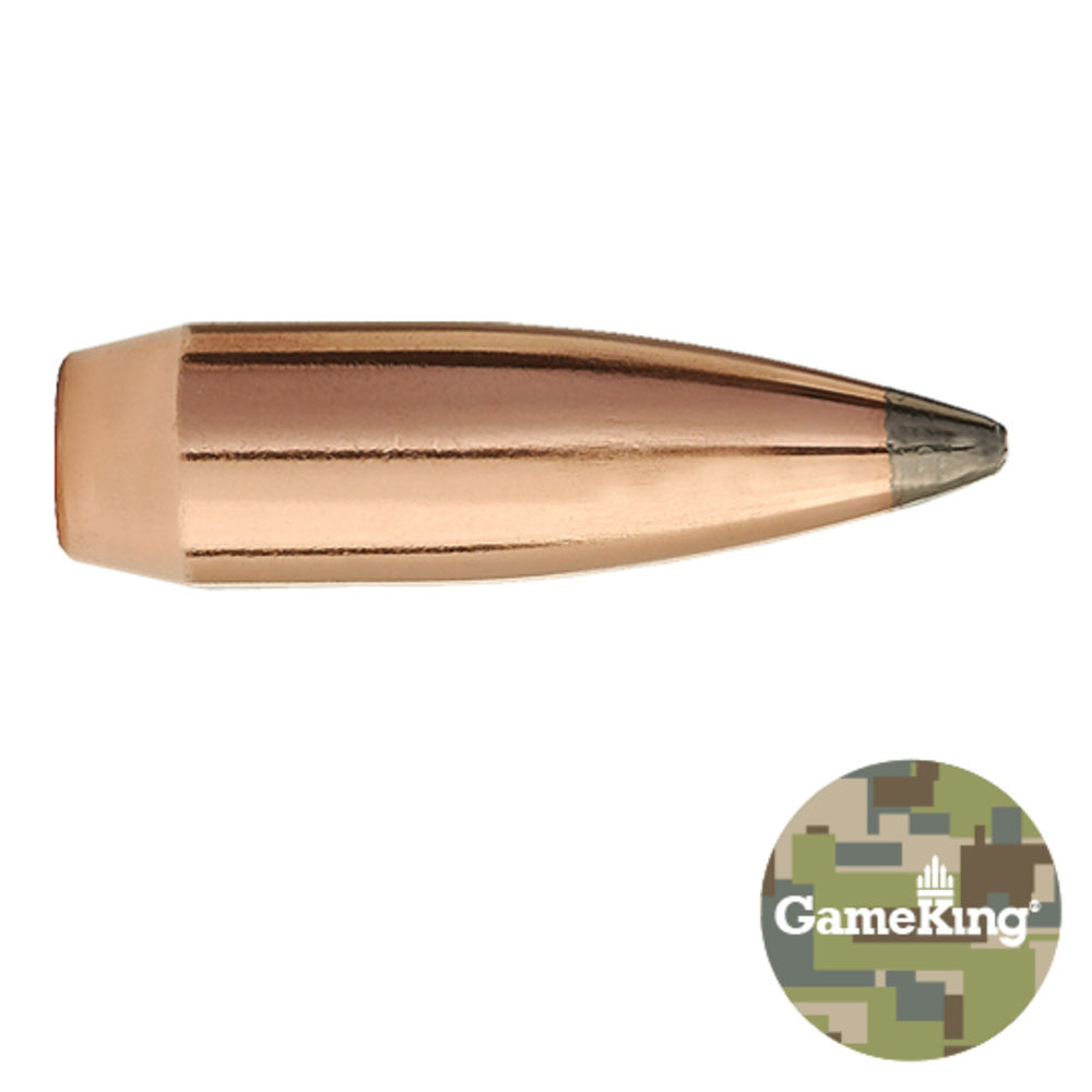 sierra bullets - GameKing - 30 Caliber - BULLETS GAMEKING 30 CAL 150GR SBT 100BX for sale