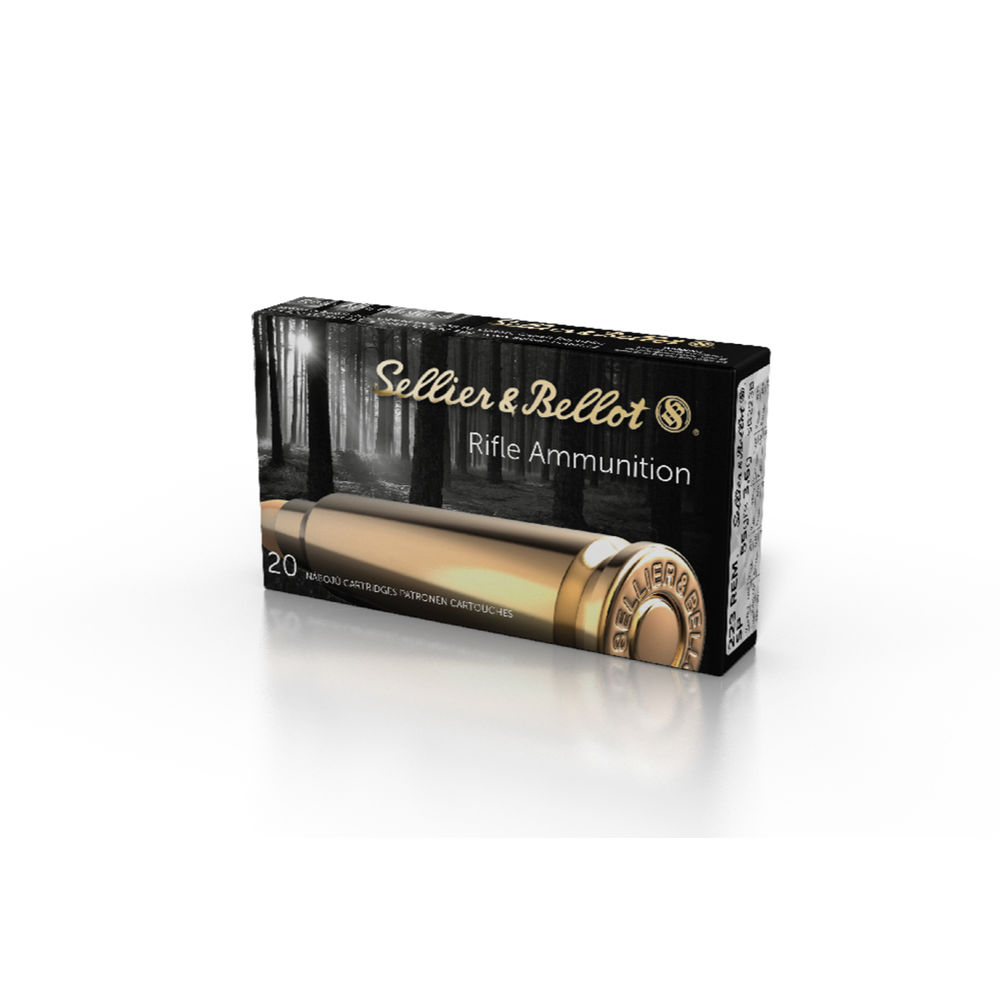 S&B 223REM 55GR SP 20/1000 - for sale
