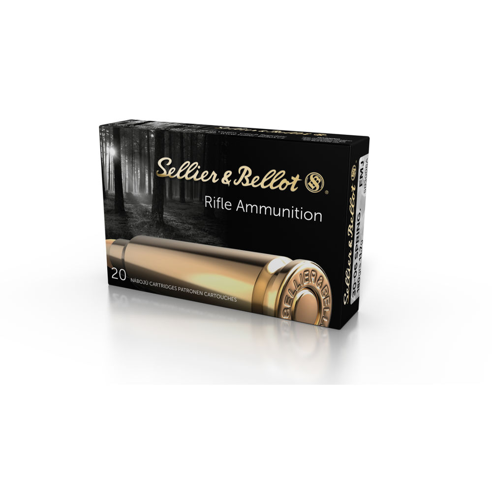 S&B 30-06 180GR FMJ 20/400 - for sale