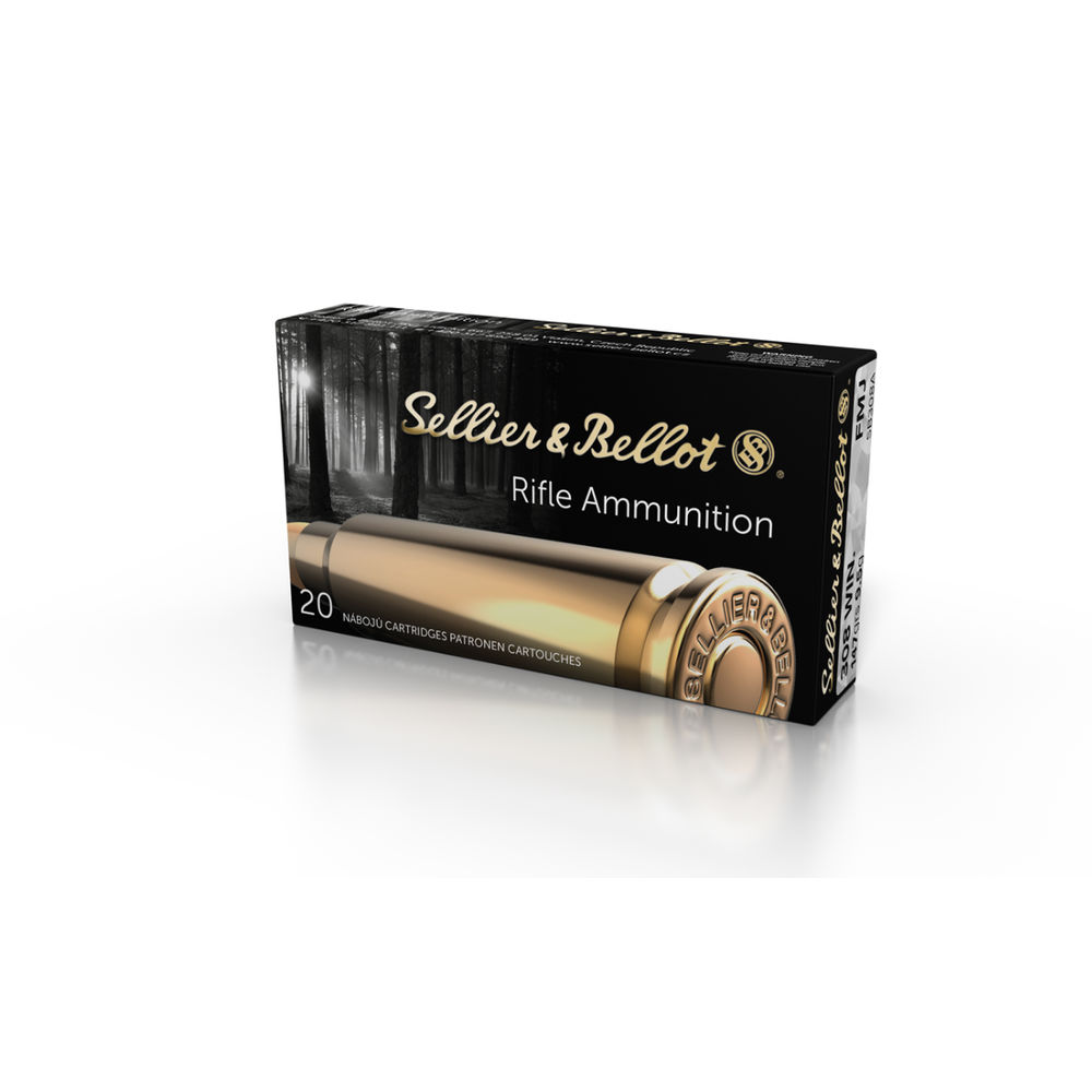 S&B 308WIN 147GR FMJ 20/500 - for sale