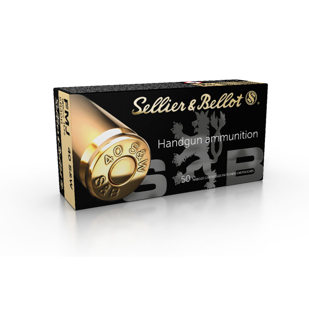 S&B 40 SW 180GR FMJ-RN 50RD 20BX/CS - for sale