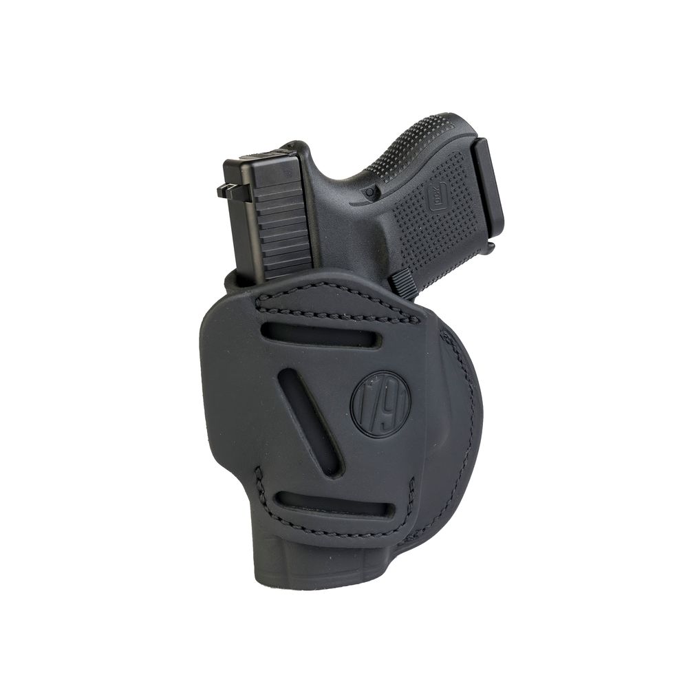 1791 gunleather - 4-Way - 4 WAY HLSTR STEALTH GLK 26/25 BLK RH SZ3 for sale