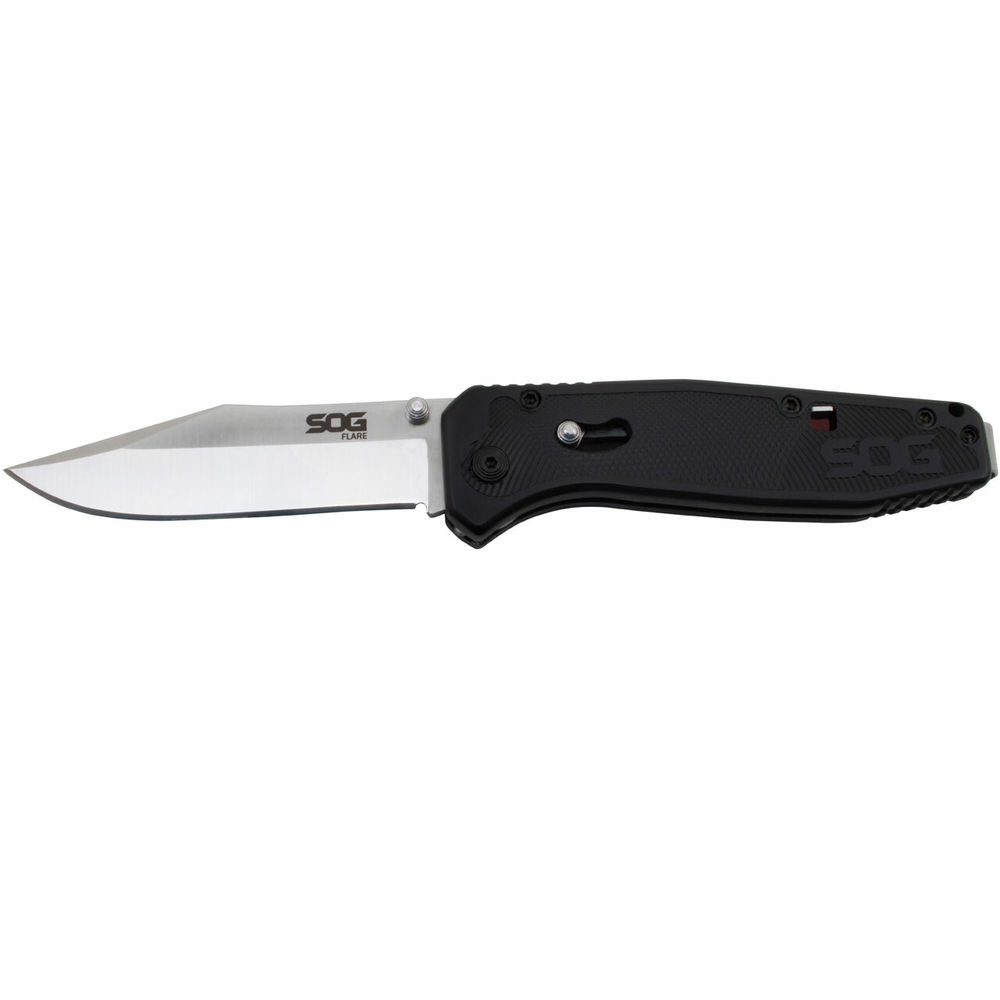 sog knives - Flare - FLARE SATIN STRT FOLDING KNIFE for sale