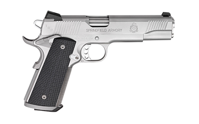 SPRINGFIELD 1911 TRP 45ACP 5" 7RD SS/G10 RANGE BAG CA COMP - for sale