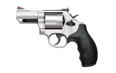 S&W 69 44MAG 2.75" ADJ 5-SHOT STAINLESS RUBBER - for sale