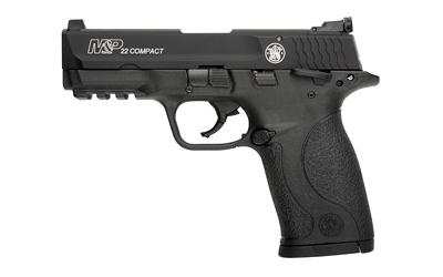 S&W M&P22 COMPACT 22LR 3.56" AS 10 SHOT SAFETY BLK THREADED - for sale
