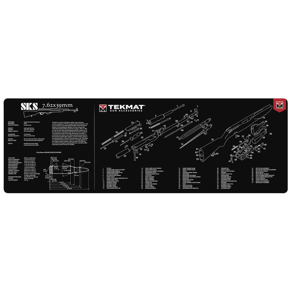 TEKMAT RIFLE MAT SKS - for sale