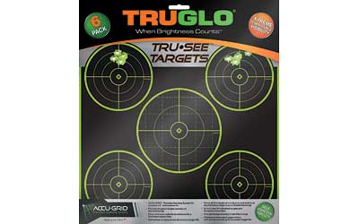TRUGLO TRU-SEE 5 BULL TGT 12X12 6PK - for sale