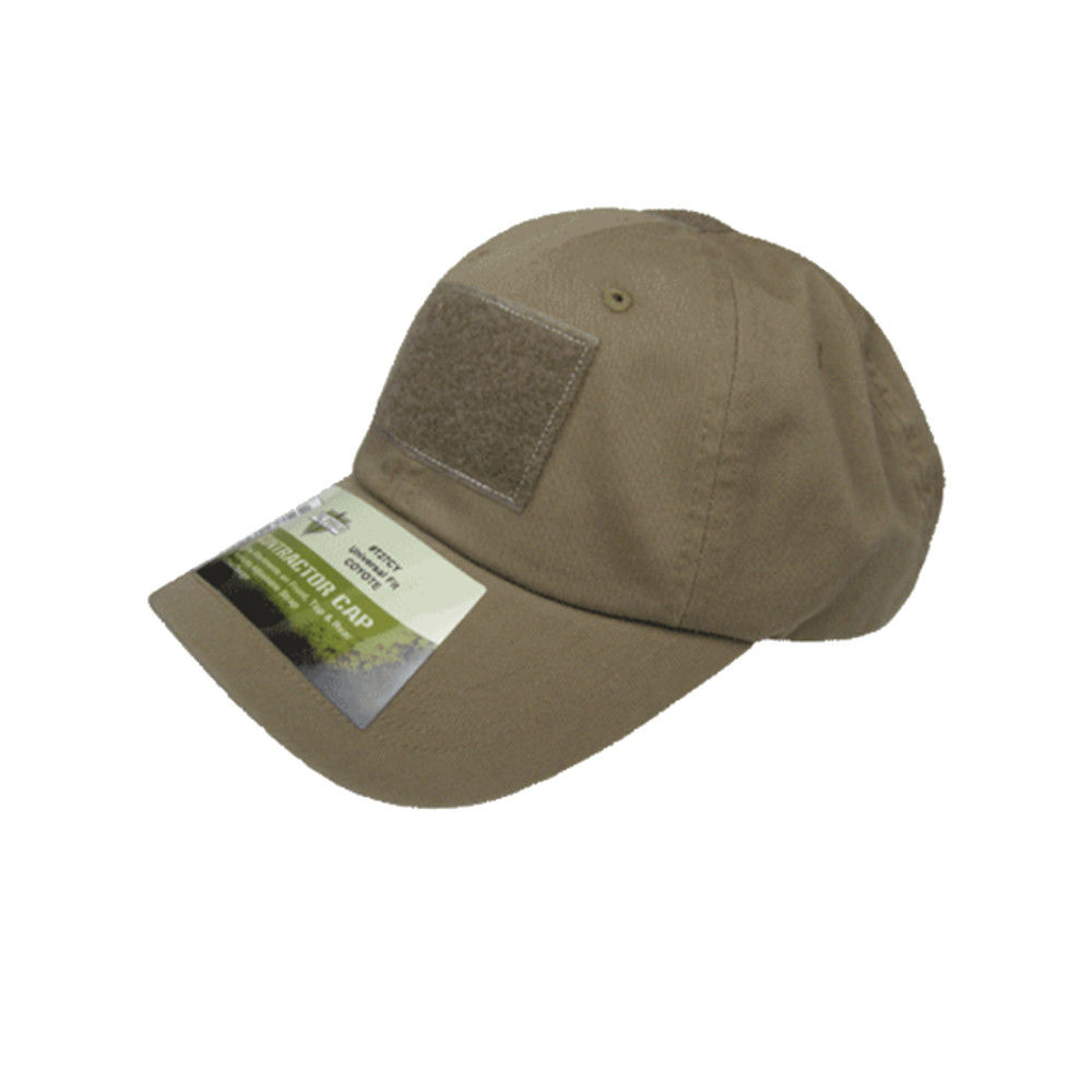 tac shield - T27CY - CONTRACTOR CAP COYOTE ONE SIZE for sale