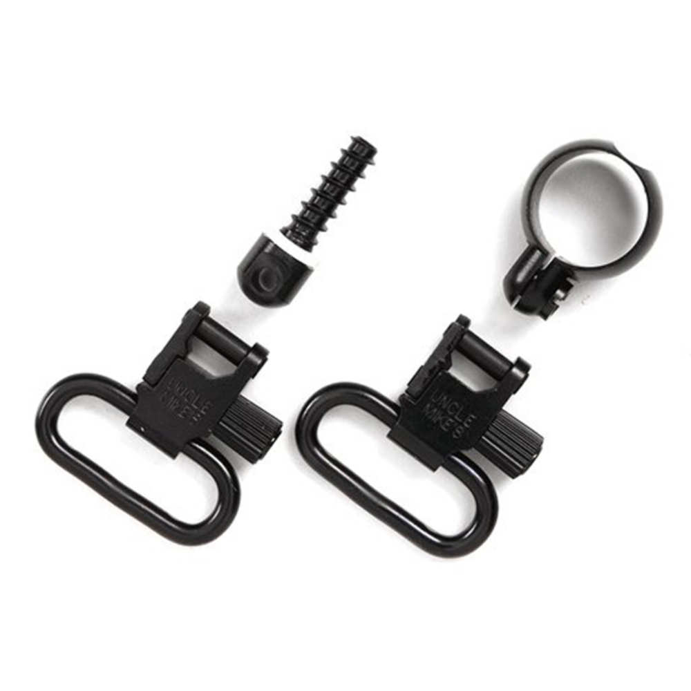 uncle mike's - Full Band - QD115 CF BL 1IN SLING SWIVEL SET for sale