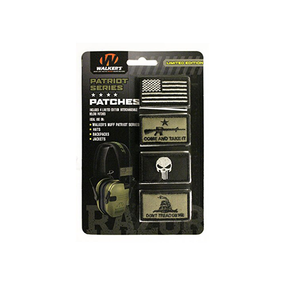 walker's game ear - Patriot Muff - PATRIOT PATCH KIT 4 ASSRT PTC CM TAKE IT for sale