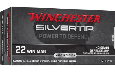WINCHESTER SILVERTIP 22WMR 40GR HP 50RD 20BX/CS - for sale