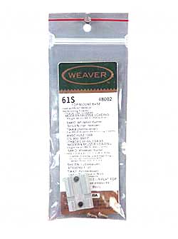 weaver - Top Mount - WVR DETCH TOP MNT BASE 61S SIL for sale